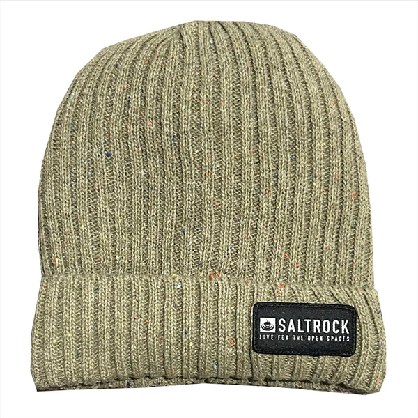 Saltrock Mens Heritage Beanie Hat Green Northern Ireland Belfast