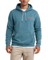 Saltrock Mens Heritage Logo Hoodie Blue Northern Ireland Belfast