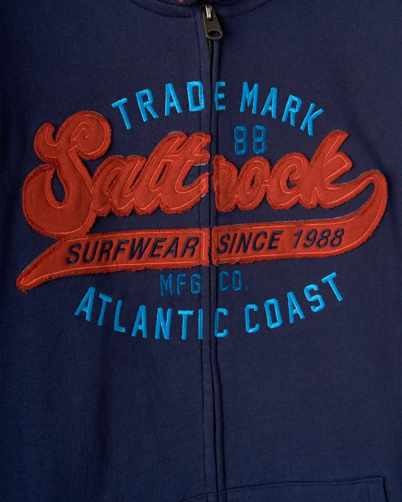 Saltrock Mens Home Run Hoodie Dress Blue Northern Ireland Belfast