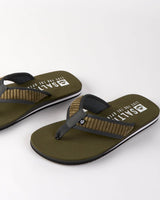 Saltrock Mens Lines Flip Flops Green Northern Ireland Belfast