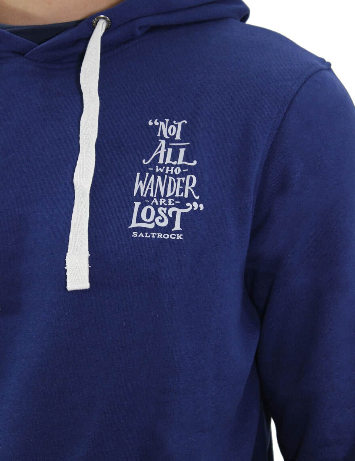 Saltrock Men's Lost Ships Pop Hoodie Blue