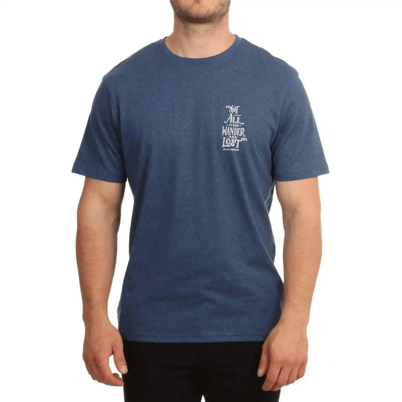 Saltrock Lost Ships T-Shirt Blue