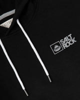Saltrock Mens Original Pop Hoodie Black Northern Ireland Belfast