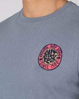 Saltrock Mens Original SR T-Shirt Blue Northern Ireland Belfast