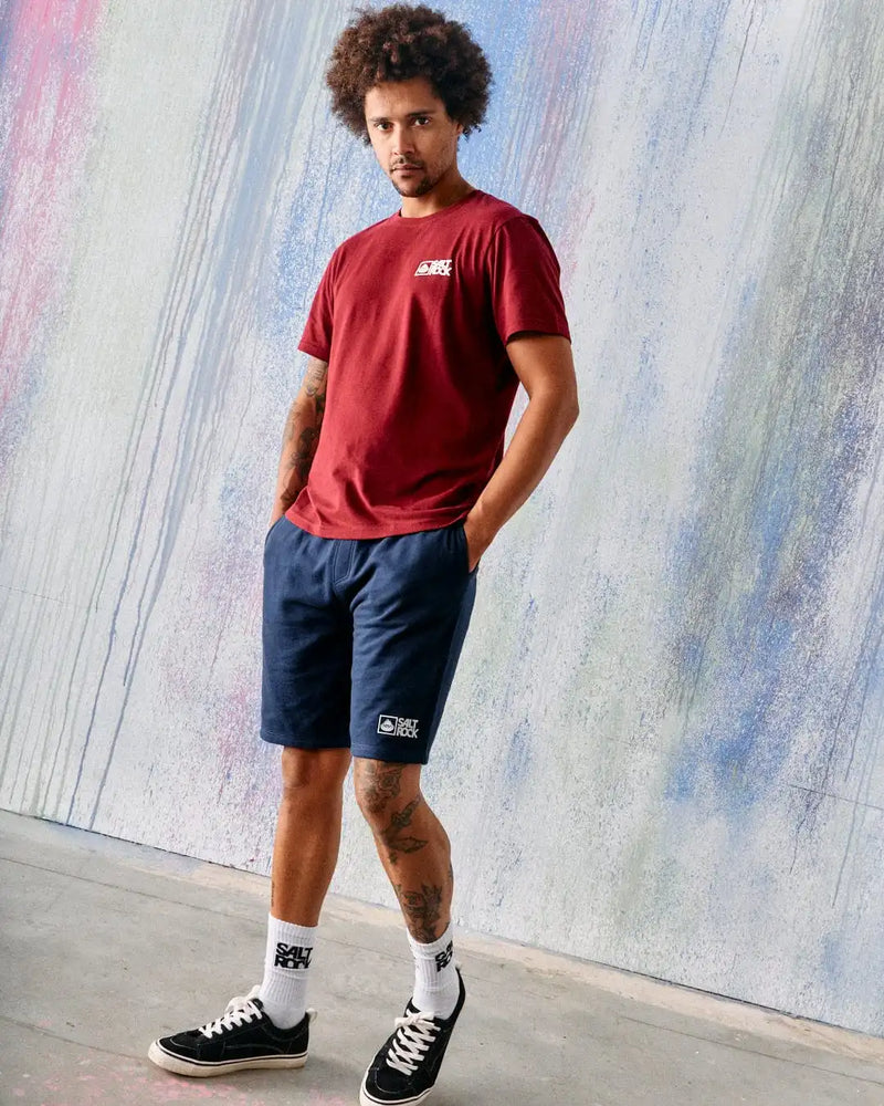 Saltrock Mens Original Sweat Shorts Blue Northern Ireland Belfast