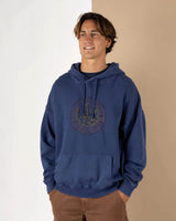 Saltrock Mens Original Warp Oversized SR Hoodie Purple Northern