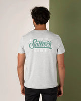 Saltrock Mens Pitcher T-Shirt Grey Northern Ireland Belfast