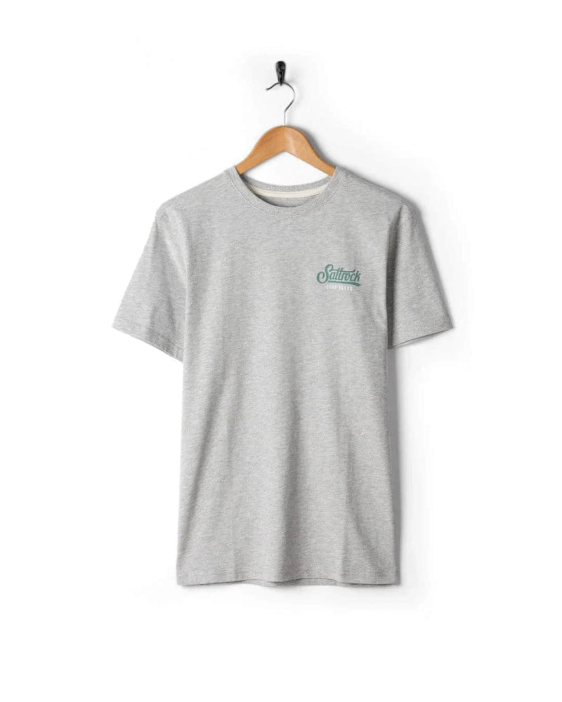 Saltrock Mens Pitcher T-Shirt Grey Northern Ireland Belfast