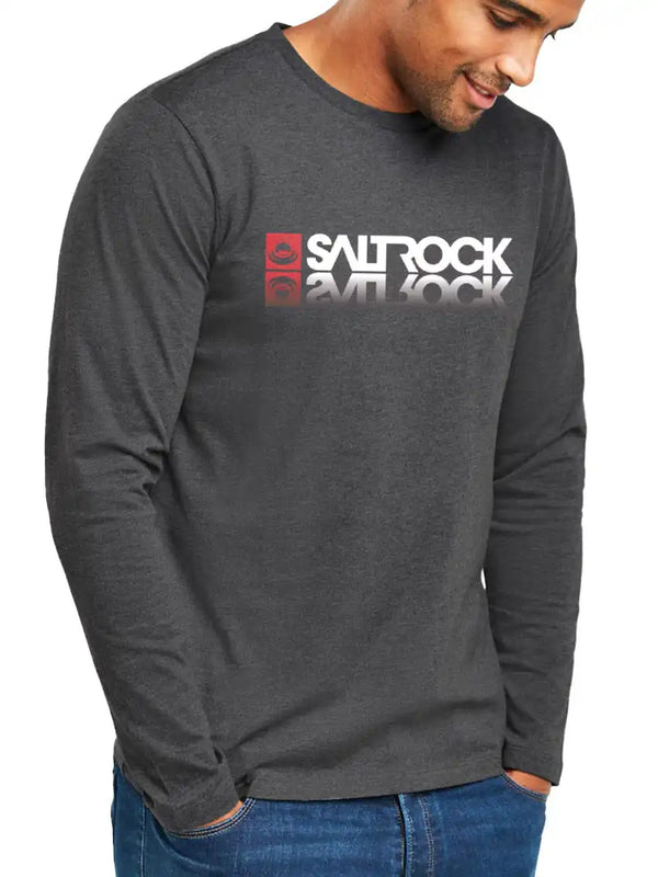 Saltrock Mens Reflect Long Sleeve T-Shirt Dark Grey Northern Ireland