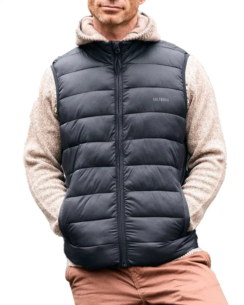 Saltrock Mens Resin Gilet Body Warmer Dark Grey Northern Ireland