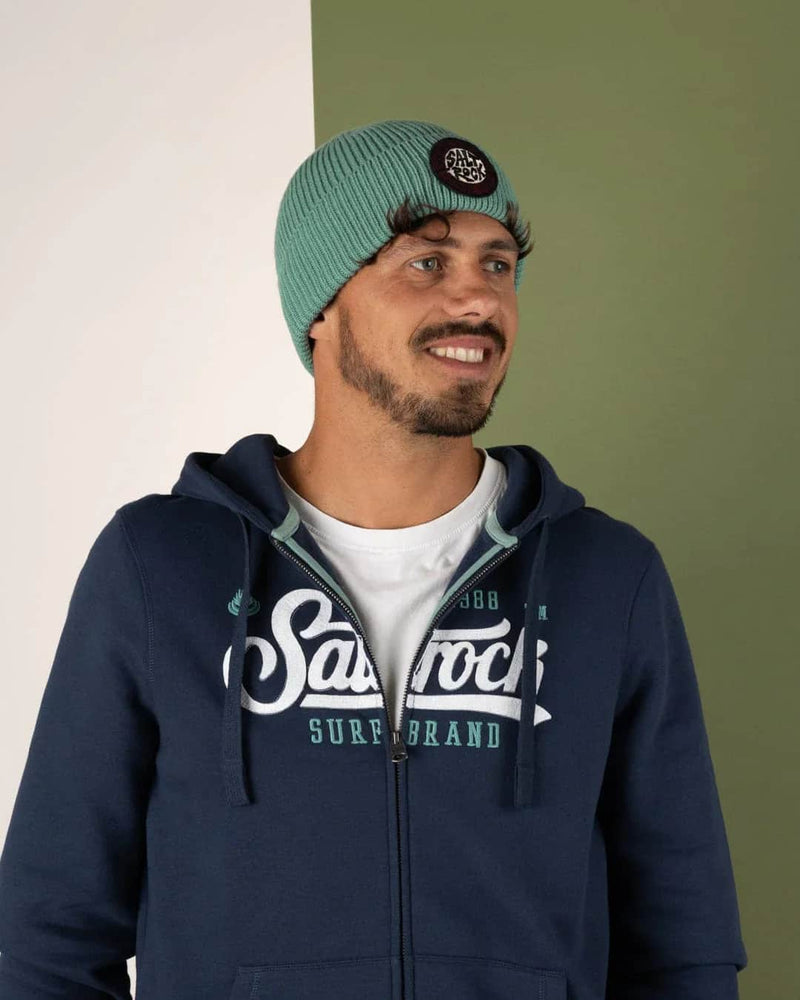 Saltrock Mens SR Beanie Hat Blue Northern Ireland Belfast