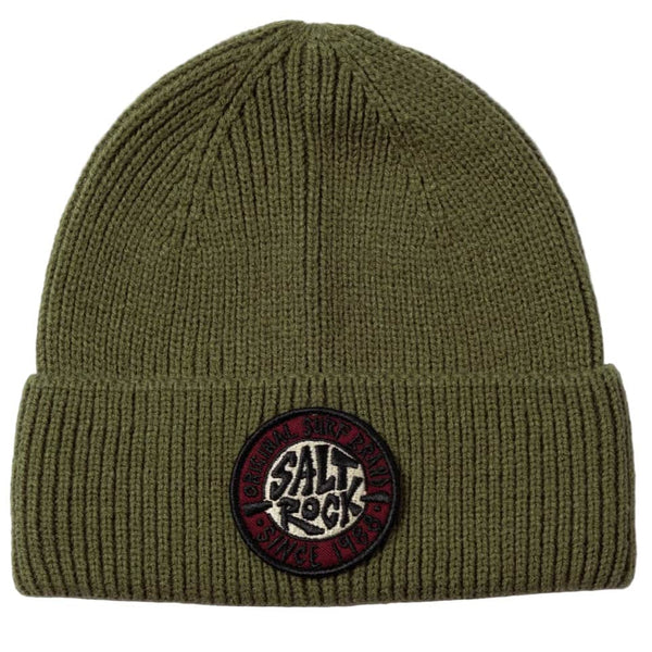Saltrock Mens SR Beanie Hat Green Northern Ireland Belfast