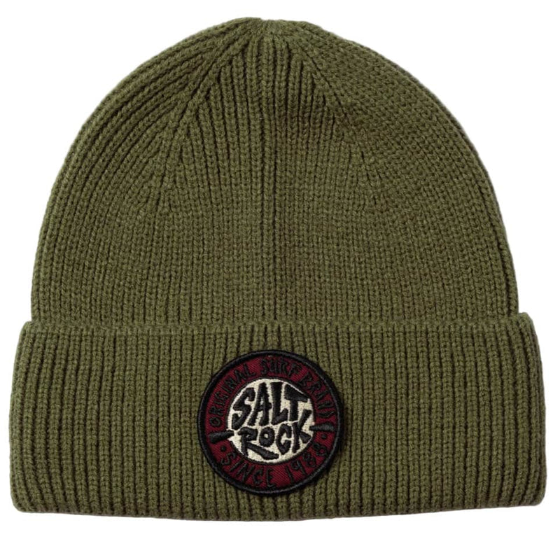 Saltrock Mens SR Beanie Hat Green Northern Ireland Belfast