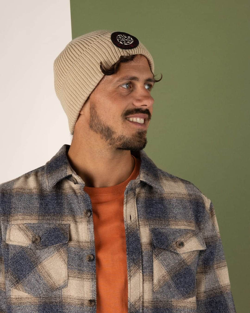 Saltrock Mens SR Beanie Hat Light Brown Northern Ireland Belfast