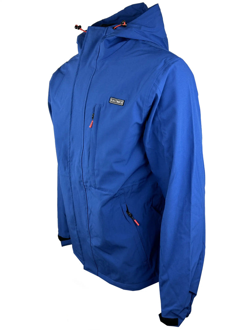 Saltrock Mens Whistler Hooded Jacket Blue