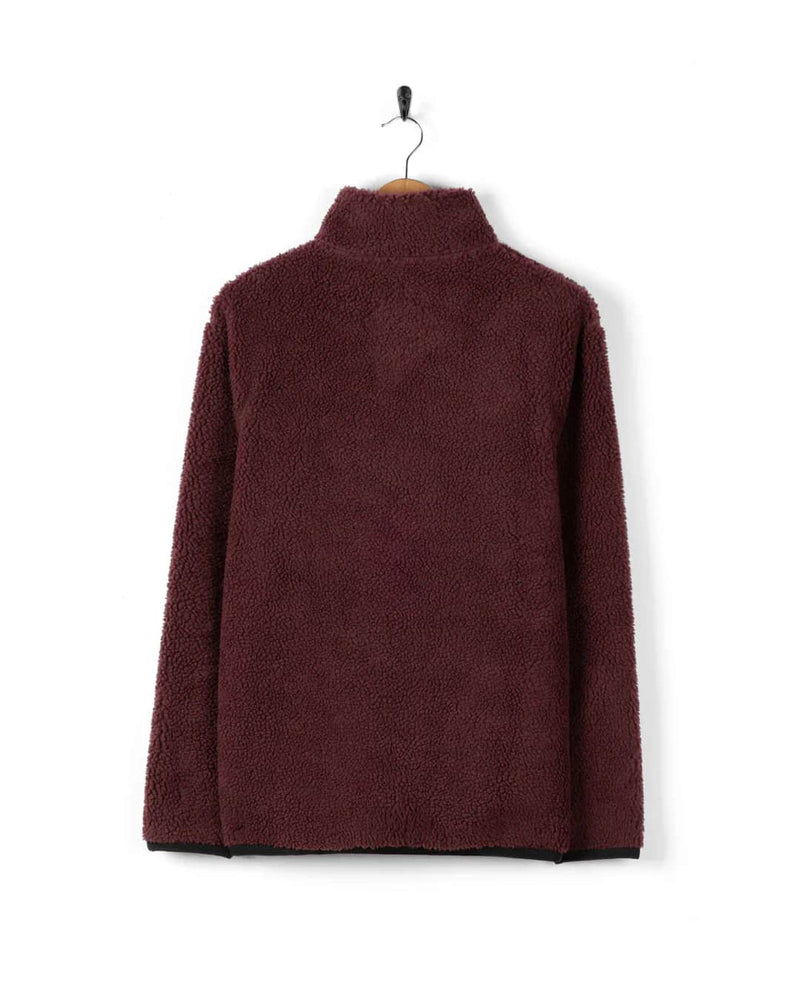 Saltrock Mens Wye 2 Sherpa Fleece Dark Purple Northern Ireland Belfast