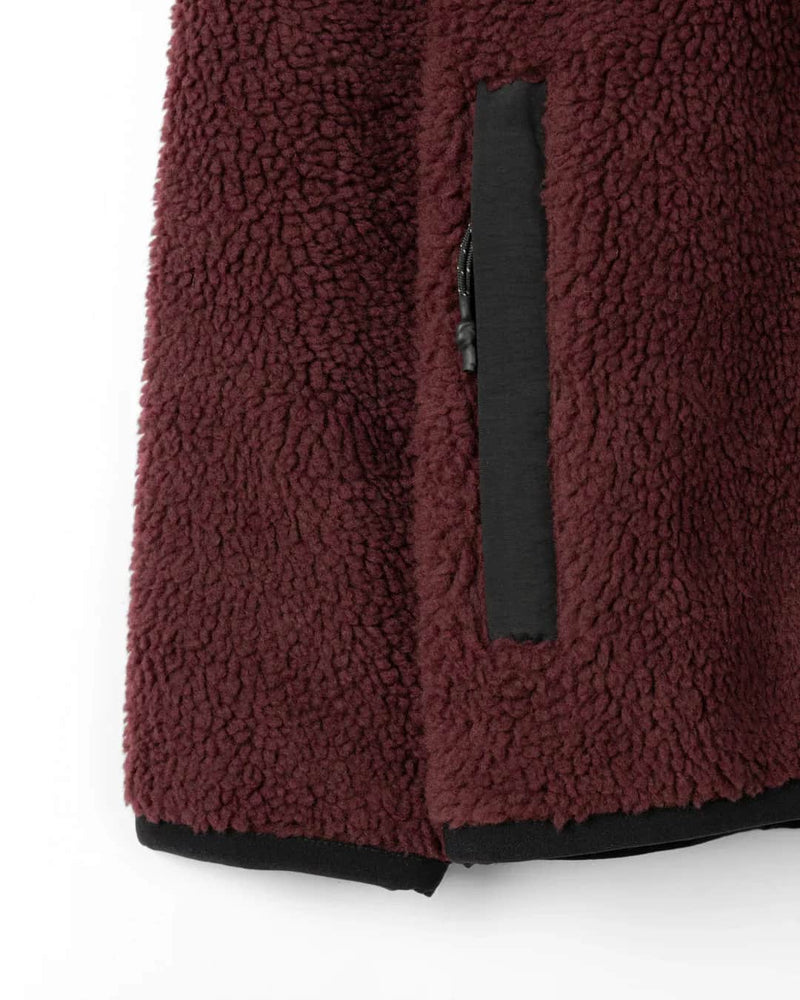 Saltrock Mens Wye 2 Sherpa Fleece Dark Purple Northern Ireland Belfast