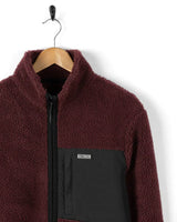 Saltrock Mens Wye 2 Sherpa Fleece Dark Purple Northern Ireland Belfast