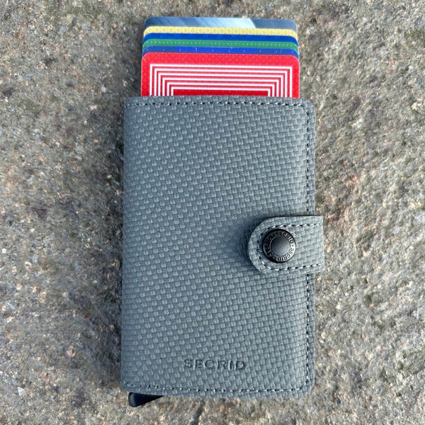 Secrid Mini Wallet Carbon Cool Grey Ballynahinch Northern Ireland