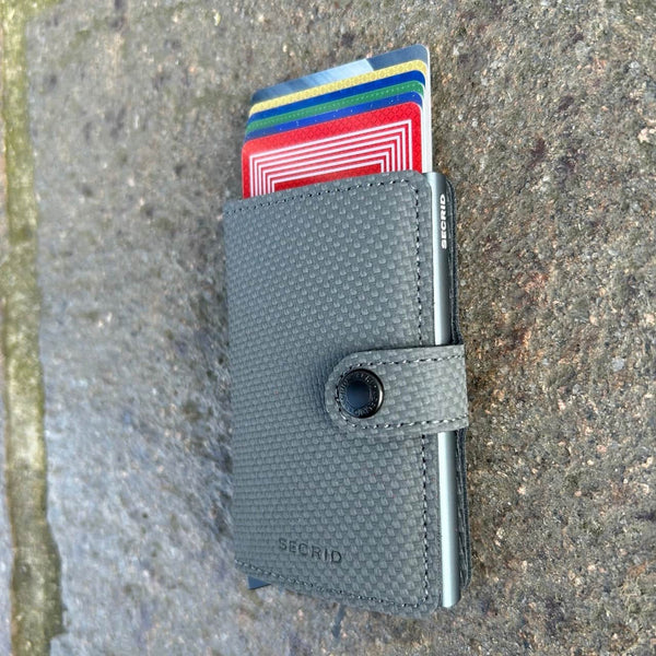 Secrid Mini Wallet Carbon Cool Grey Ballynahinch Northern Ireland