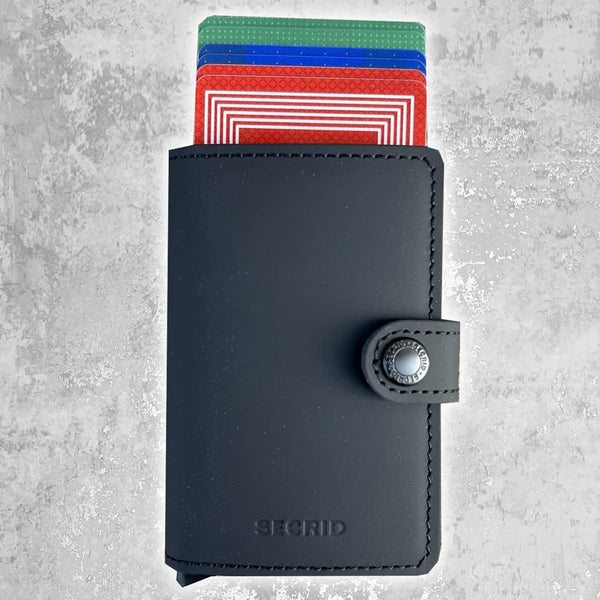Secrid Mini Wallet Matte Black Ballynahinch Northern Ireland