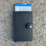 Secrid Mini Wallet Matte Black/Blue Ballynahinch Northern Ireland