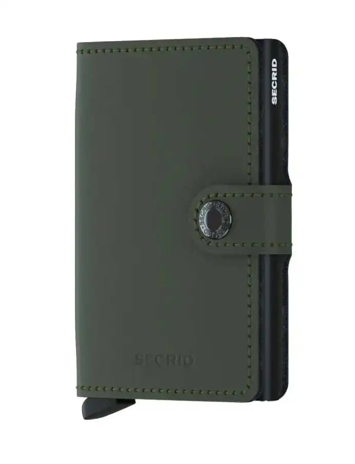 Secrid Mini Wallet Matte Green/Black Ballynahinch Northern Ireland