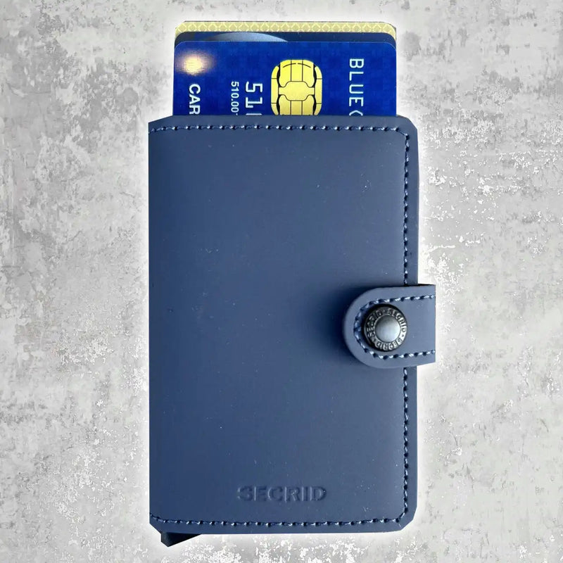 Secrid Mini Wallet Matte Night Blue Ballynahinch Northern Ireland