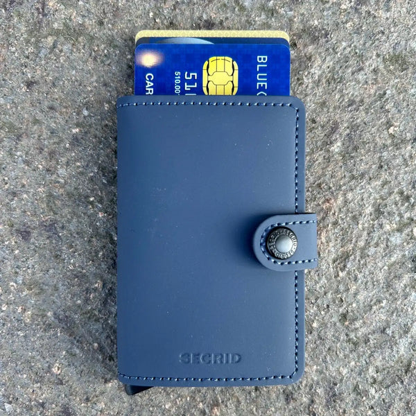 Secrid Mini Wallet Matte Night Blue Ballynahinch Northern Ireland