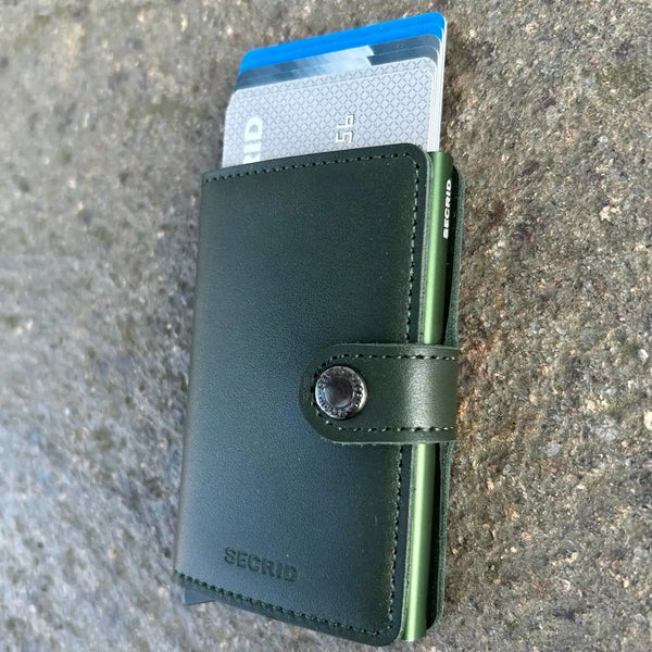 Secrid Mini Wallet Original Green Ballynahinch Northern Ireland