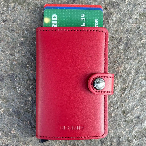 Secrid Mini Wallet Original Red/Red Ballynahinch Northern Ireland