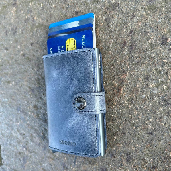 Secrid Mini Wallet Vintage Blue Ballynahinch Northern Ireland