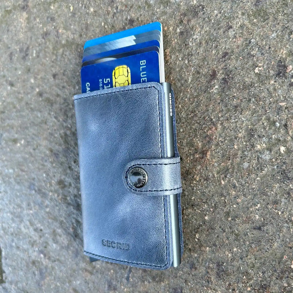 Secrid Mini Wallet Vintage Blue Ballynahinch Northern Ireland