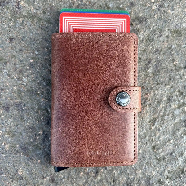 Secrid Mini Wallet Vintage Brown Ballynahinch Northern Ireland