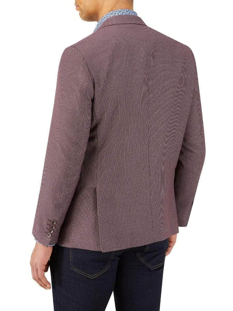 Skopes Rugani Micro Weave Jacket Berry