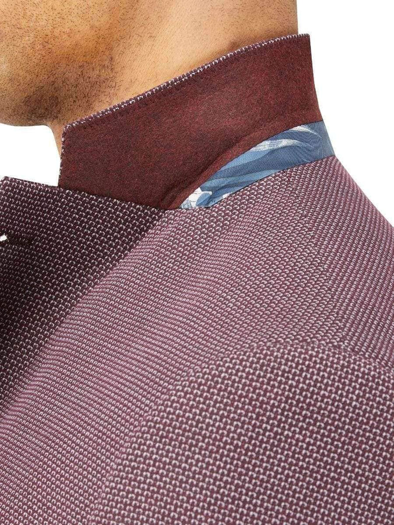 Skopes Rugani Micro Weave Jacket Berry