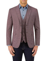 Skopes Rugani Micro Weave Jacket Berry