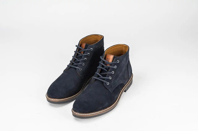 Sloane Mens Brooks 21022 Desert Boots Navy Suede Northern Ireland