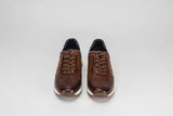 Sloane Mens Max Leather Trainers Tan/Brown Northern Ireland Belfast