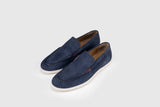 Sloane Mens Shoes Rocca Suede Loafer Navy Blue Northern Ireland