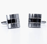 Sophos Square Patterned Cufflinks