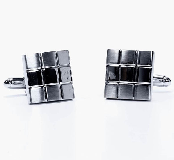 Sophos Square Patterned Cufflinks