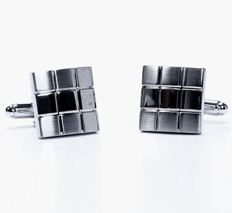 Sophos Square Patterned Cufflinks