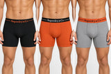 Superdry & Co Boxer Triple Pack Black/Orange/Grey Northern Ireland