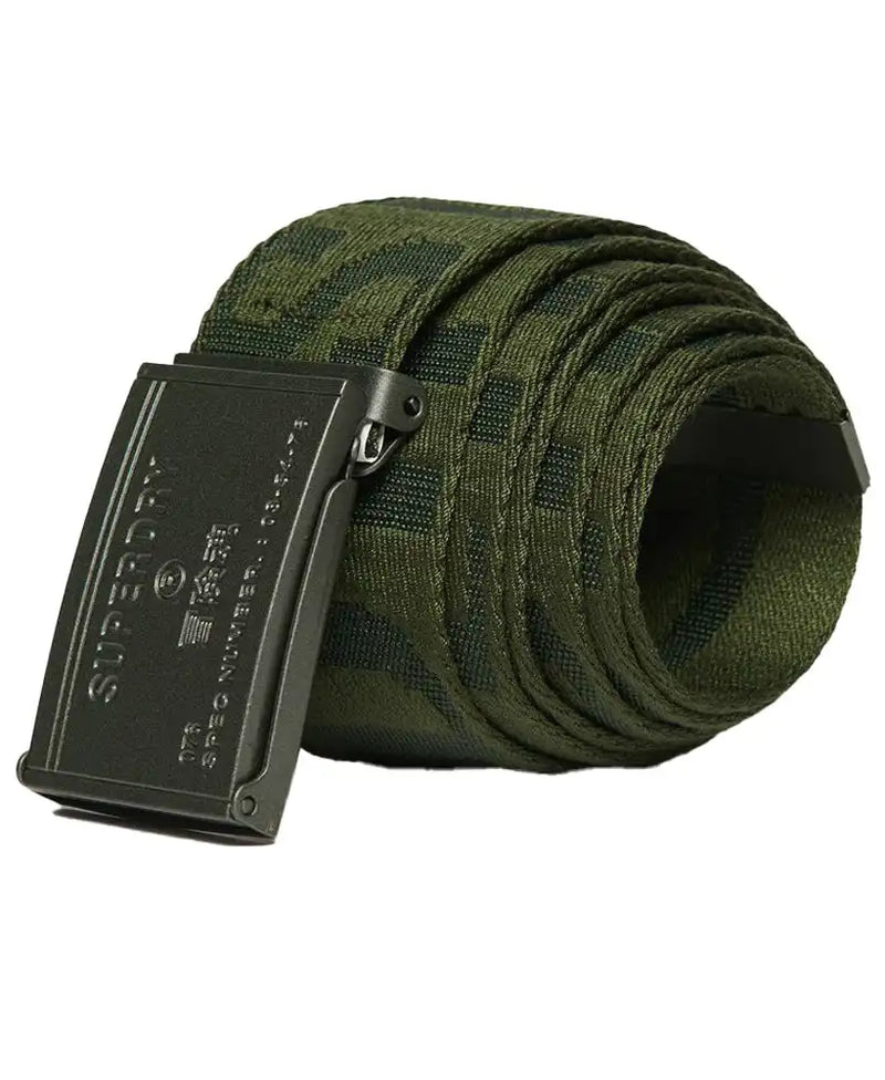 Superdry Men’s Webbing Belt Army Green Northern Ireland Belfast