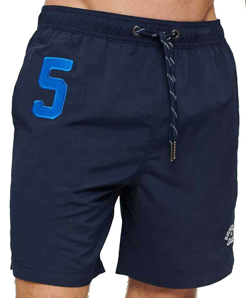 Superdry Men's 17 Inch Polo Swim Shorts Richest Navy