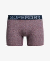 Superdry Mens 3 Pack Boxers Navy/Port Stripe/Grey Marl Northern