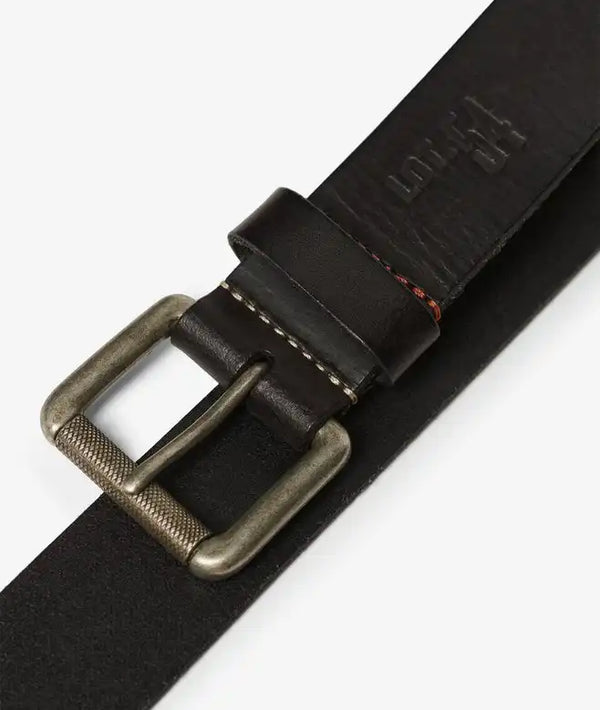 Superdry Men’s Badgeman Leather Belt Black Northern Ireland Belfast