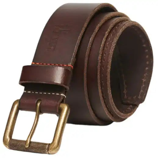 Superdry Men’s Badgeman Leather Belt Dark Brown Northern Ireland