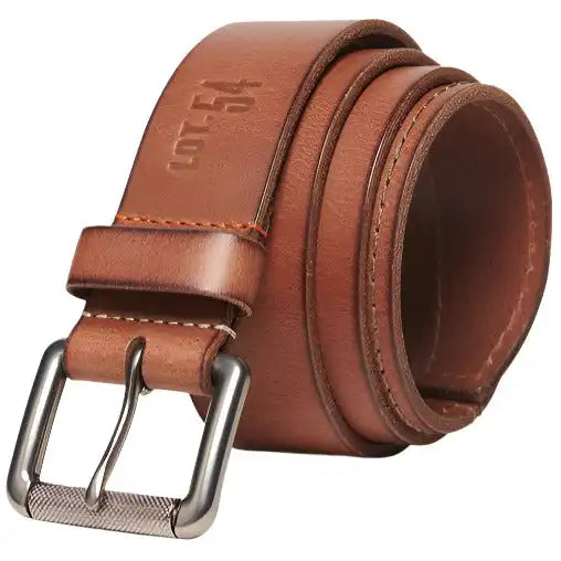 Superdry Men’s Badgeman Leather Belt Tan Northern Ireland Belfast